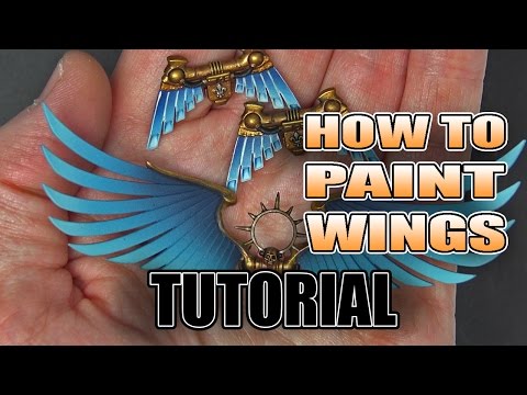 4 Hacks To Airbrushing Blue Wings - Tutorial