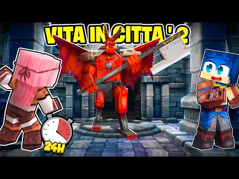 HO SOLO 24H PER COMPLETARE QUESTO DUNGEON! - VITA IN CITTÀ 2 MINECRAFT S2 Ep.44