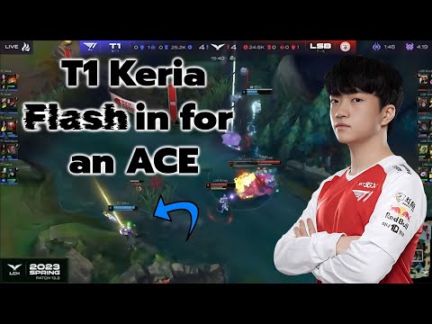 T1 Keria flash in to ACE Sanbox