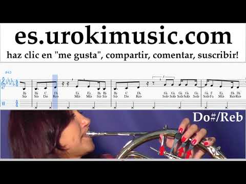 Tutorial de Trompa Vaina Loca - Ozuna x Manuel Turizo Clases Notas um-ih927