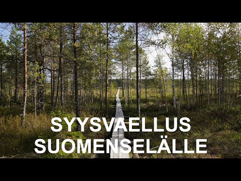Hirvaan kierros 62 km Salamajärven kansallispuisto. Syysvaellus.