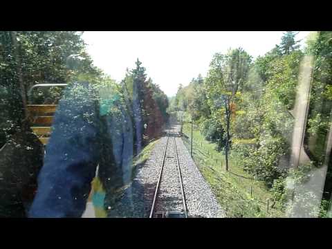 Mit der Standseilbahn auf den Chaumont / With the funicular to the Chaumont