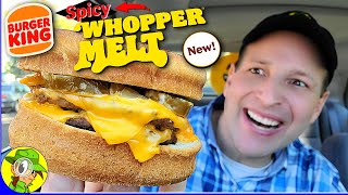 Download lagu Burger King® 🍔👑 SPICY WHOPPER® MELT Review! 🌶️🍔🧀🧅 ⎮ Peep THIS Out! 🕵️‍♂️ mp3