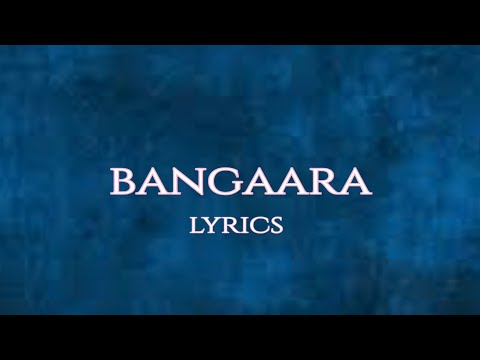 Bangaara | Lyrics | Bangarraju | Akkineni Naga Chaitanya | Krithi Shetty | Anup Rubens #bangaara