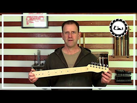 Micawber telecaster build part 8.