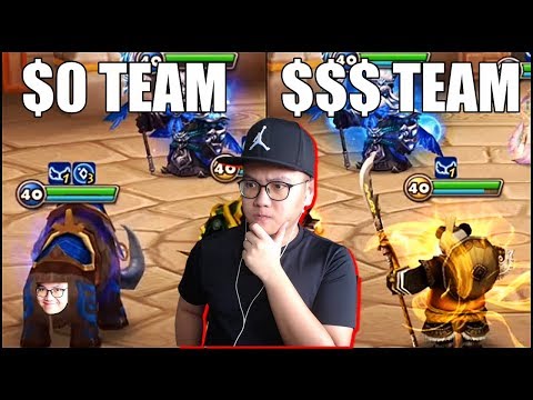 Talc vs Mo Long Team in Guild War?? | Summoners War