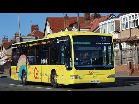 Journey on Route 55 | NK08CGO/5292 - Go North East: Mercedes-Benz Citaro 0530N
