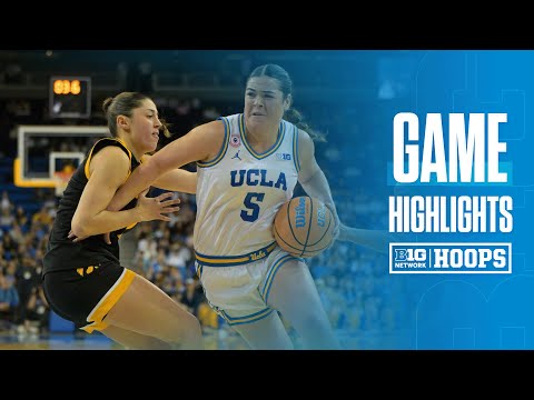 Iowa vs. UCLA | Highlights | Big Ten Women's Basketball | 02/01/26