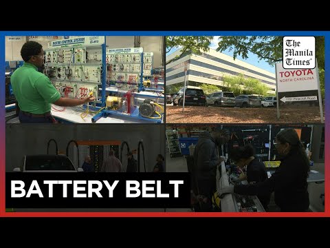 US forges new 'battery belt' in hopes of electric future