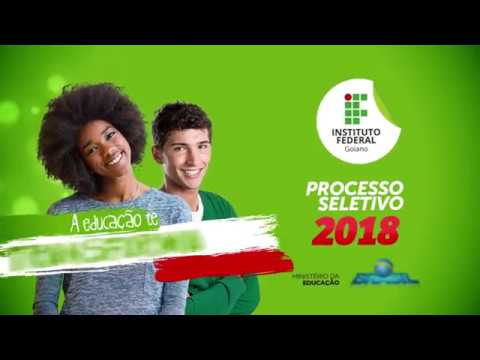 IF Goiano - Processo Seletivo 2018
