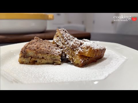 Overnight French Toast Casserole with Cinnamon Sugar Crumble