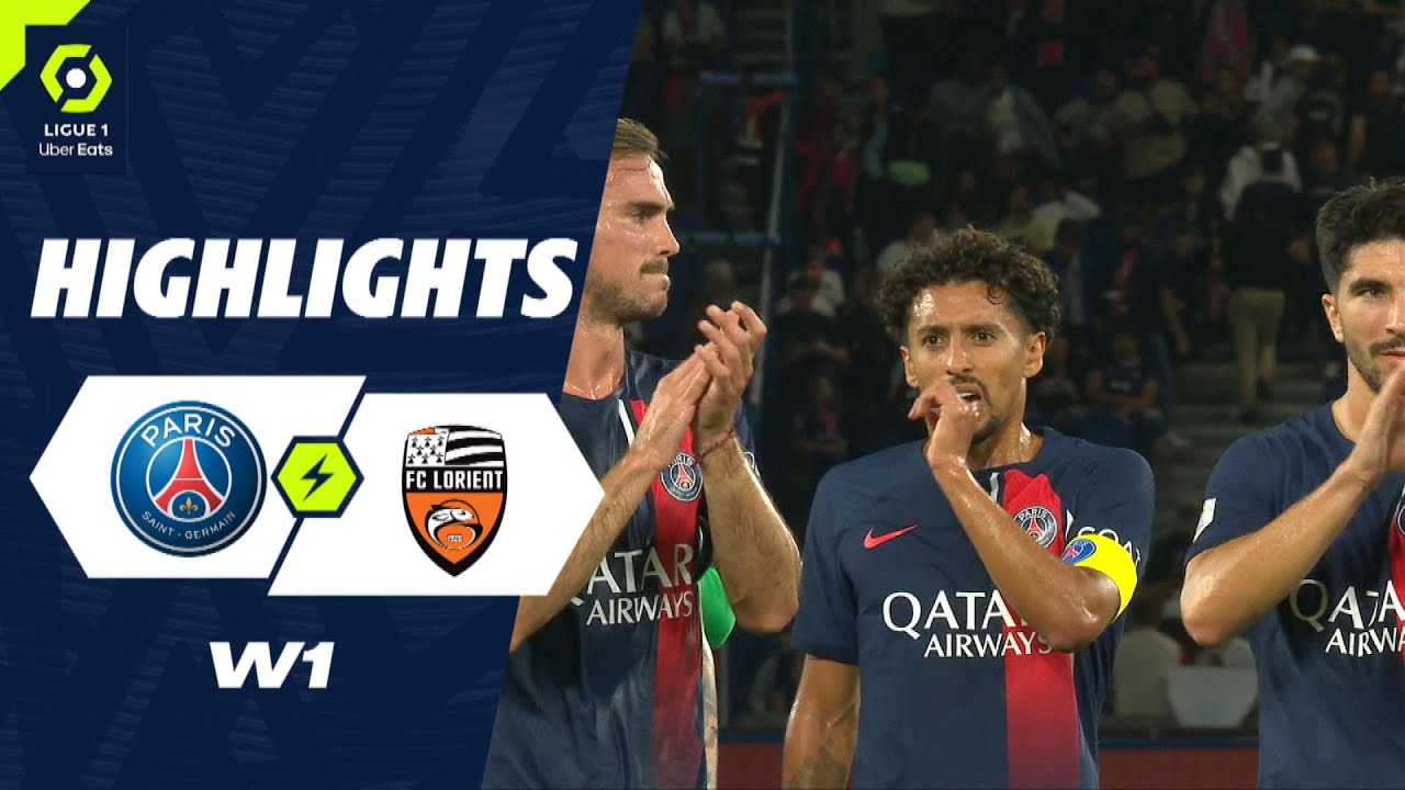 Paris Saint Germain vs Lorient highlights