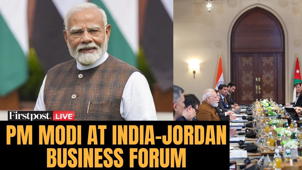 PM Modi in Jordan LIVE: PM Modi Addresses India-Jordan Business Forum | N18G