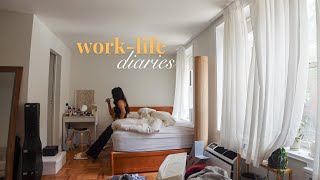 work-life diaries | navigating a slump, slow days & learning how to be alone again