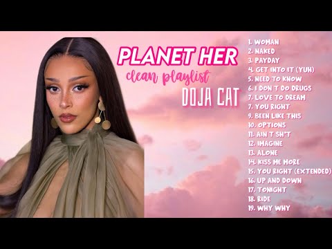 Doja Cat - Planet Her (Clean Playlist)