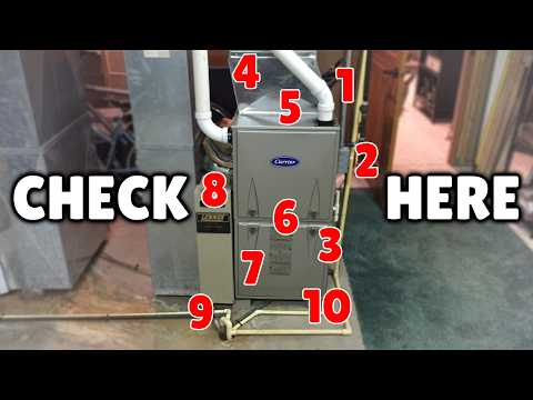 10 Common Reasons Why Gas Furnace Won't Turn On