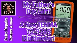 Tenma 72-9385 Multimeter Fathers Day Gift Package Opening