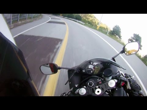 2012 YAMAHA YZF-R1 Winding helmet cam (Geoje island)