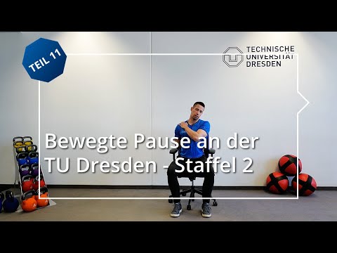 Bewegte Pause an der TU Dresden – Teil 11: Nackenschmerzen lösen – Übungen für Büro und Home Office