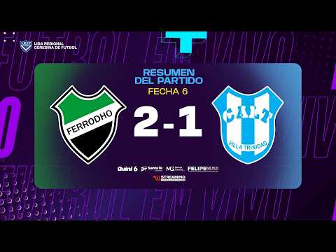 FECHA 6 I FERRO DHO SAN CRISTOBAL 2-1 LIBERTAD VILLA TRINIDAD I TORNEO CLAUSURA 2026
