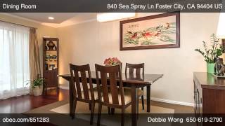 preview picture of video '840 Sea Spray Ln Foster City CA 94404'