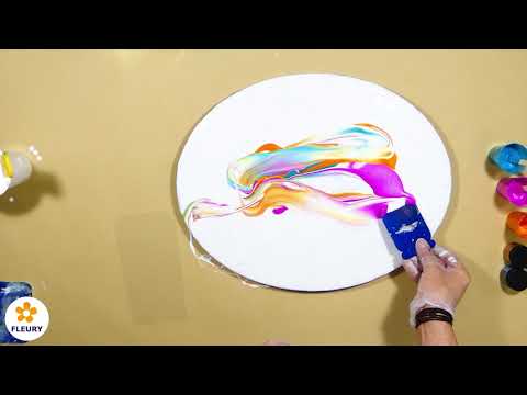 Sheleeart Technik. Swipe Experiment (3/4) | Acrylgiessen Tutorial (Deutsch)