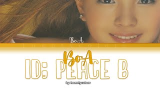 BoA (보아) - ID; Peace B (Color Coded Lyrics Han/Rom/Eng)