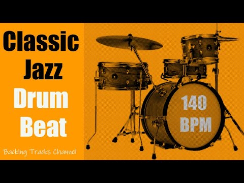Classic Jazz Drum Beat (Brushes) 140 BPM