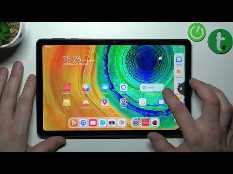 How to open sidebar on Huawei MatePad SE / How to close sidebar on Huawei MatePad SE