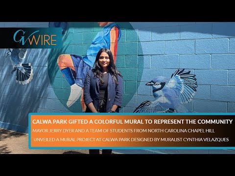 Calwa Park is Gifted a Colorful Mural