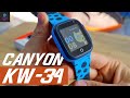 Смарт-годинник Canyon Sandy KW-34 Blue Gray дитячий (CNE-KW34BL) (Уцінений) 6