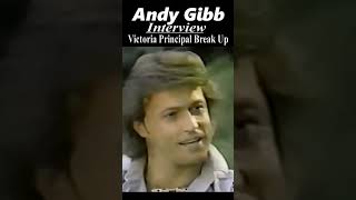 Andy Gibb Interview: Victoria Principal Break Up #shorts