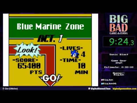 BBG Marathon 2019 - Sonic Blast (Any%) por BigJon