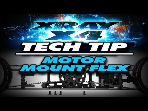 XRAY X4 - Tech Tip - Motor Mount Flex