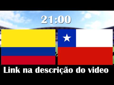 COLÔMBIA X CHILE -COPA AMÉRICA 2016- [SEMIFINAL] 22/06/16 (21:00)