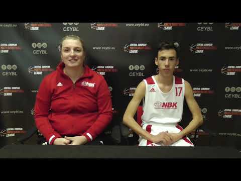 CEYBL U14, Press conference, 25.11.2022, BA Nymburk - Jížní Supi