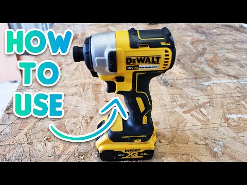 How To Use A DeWALT Impact Driver