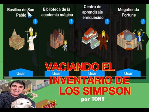 Los Simpson Springfield "Especial'21: 8º Aniversario - Saco personajes del Inventario II" por Tony