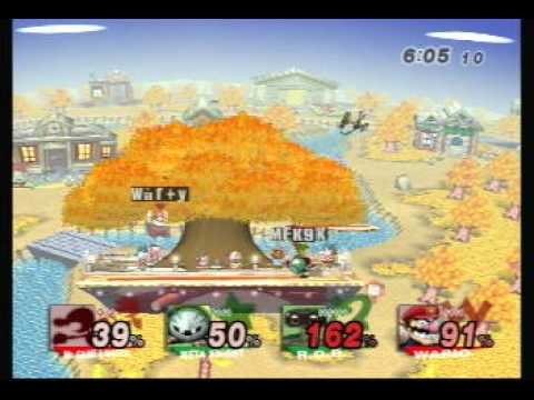 K9 (MK) + KiraFlax (R.O.B) vs Wafty (Wario) + Meow K (Mr.G&W) 1