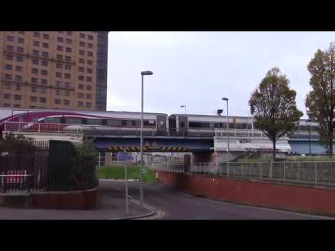 IE 201 Class loco 206 + Enterprise Train - Lagan Bridge 19/11/17