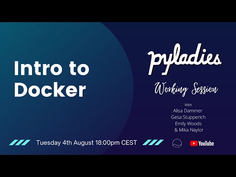 PyLadies Workshop: Intro to Docker