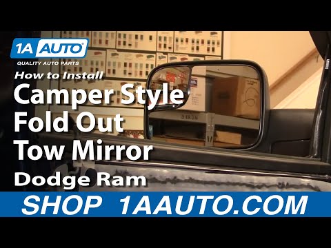 How to Install Tow Mirrors 02-08 Dodge Ram 1500