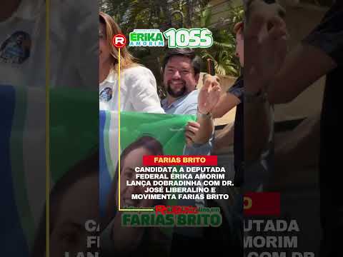 Érika Amorim lança dobradinha com Dr. José Liberalino em Farias Brito