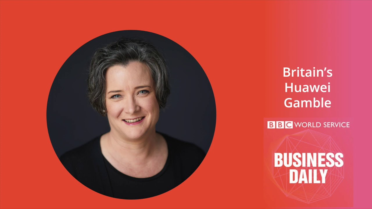 Emily on Business Daily about Huawei and 5G