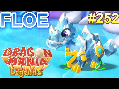 FLOE BOSS BATTLE! GLACIOS MAP FIGHTS 2/3 - Dragon Mania Legends #252