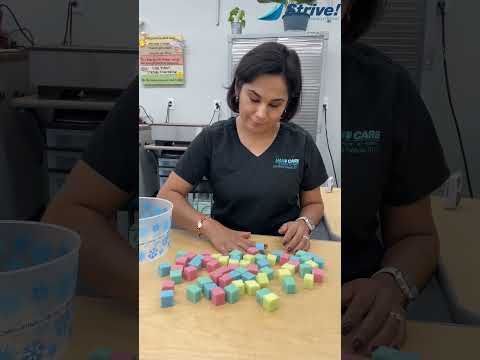 Engage your hands and boost fine motor skills with this foam-filled occupational therapy exercise!