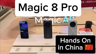 Honor Magic 8 Pro - First Handson from Guangzhou China 🇨🇳