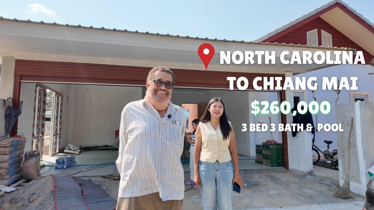 Retired Surgeon From North Carolina Lives His Best Life in Thailand at 80 🇹🇭 | Tour Their $260K Home