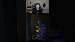 Il se fait chassé ... Ou pas ! #shorts #streamer #gaming #fanzy #lethalcompany