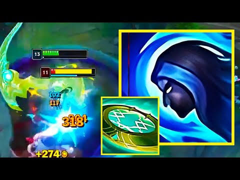 This Blue Kayn Actually Went 1v9... omg